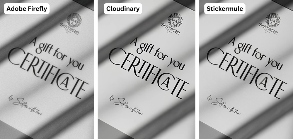 How to increase photo resolution with Adobe Firefly, Cloudinary and Stickermule