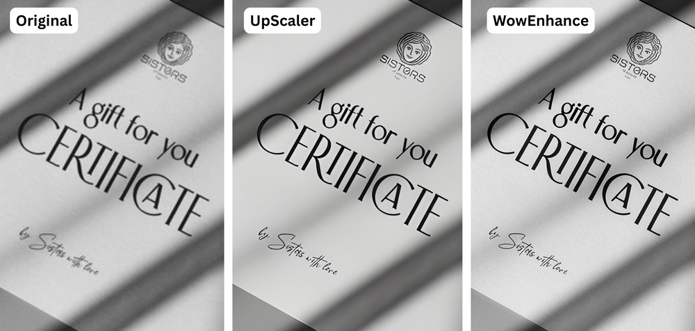 How to increase photo resolution with UpScaler and WowEnhance