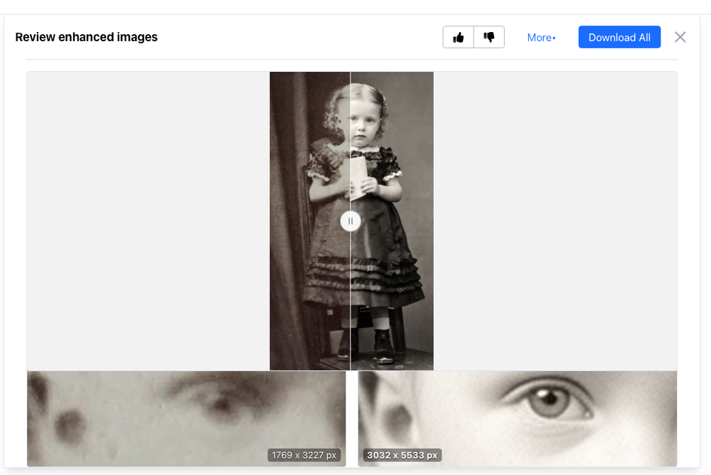 WowEnhance restore old photo